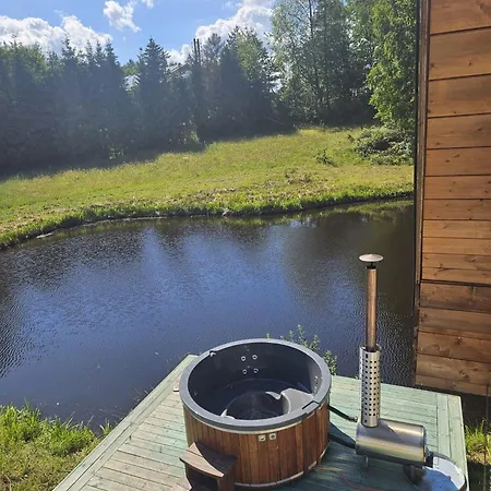 Domek Dotyk Rosy Na Kaszubach Pomlewo Exterior foto
