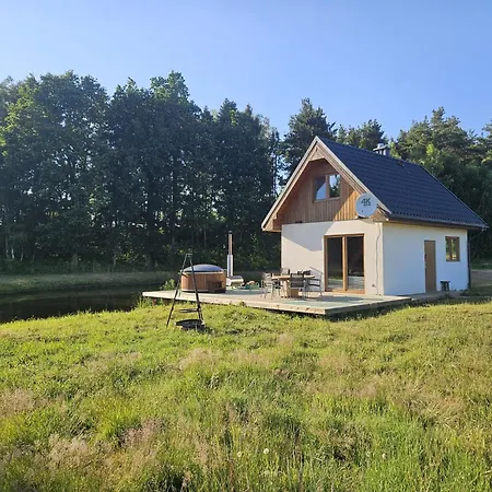 Domek Dotyk Rosy Na Kaszubach Pomlewo Exterior foto